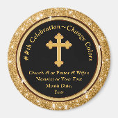 教会のパーソナライズされた会員のための安い大量の贈り物 マグネット (正面)