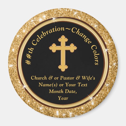 教会のパーソナライズされた会員のための安い大量の贈り物 マグネット (正面)