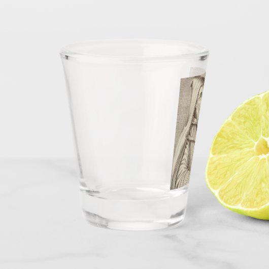 教会のヒッポ博士の聖アウグスティヌス ショットグラス (左)