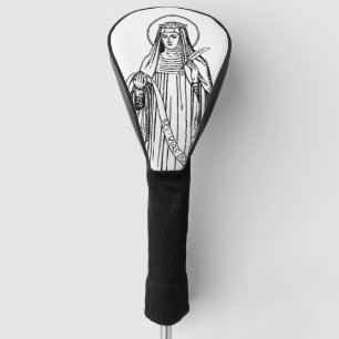 教会のビンゲン博士の聖ヒルデガール ゴルフヘッドカバー