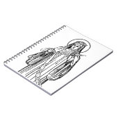 教会のビンゲン博士の聖ヒルデガール ノートブック (左側)