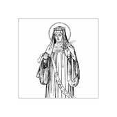 教会のビンゲン博士の聖ヒルデガール ラバースタンプ (インプリント)