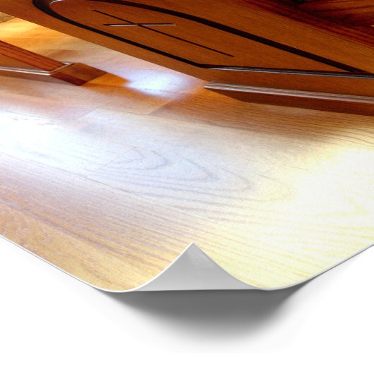 教会のピュー ポスター (角)