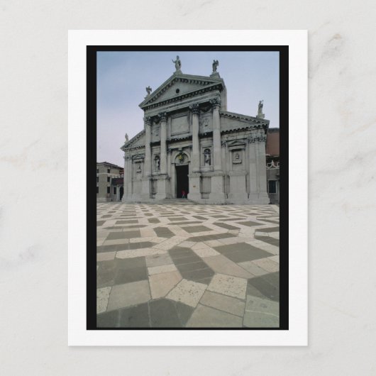 教会のファサード、1564-80、ファサード私は行った ポストカード (正面)