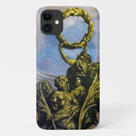教会のフレスコ画のリース Case-Mate iPhoneケース (裏面)