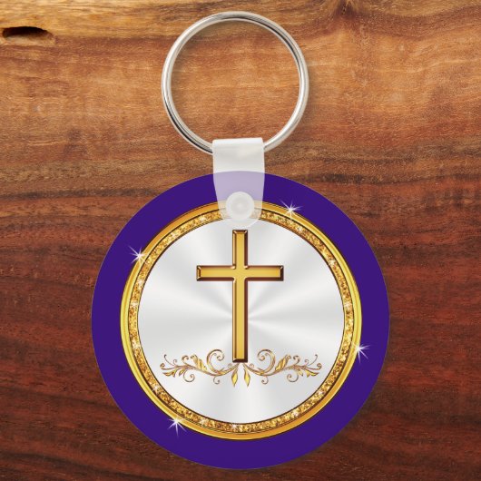 教会のメンバーまたは教会の歓迎のための小さな贈り物 キーホルダー (裏面)