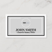 教会のロゴソシモダンアル 名刺 (正面)