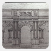 教会のロドスクリーン スクエアシール (正面)