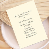 教会の任命式招待状 招待状