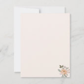 教会の伝統的金ゴールド花の日付を保存 (裏面)