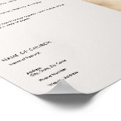 教会の公報ダウンロードとプリント ポスター (角)