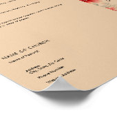 教会の公報ダウンロードとプリント ポスター (角)