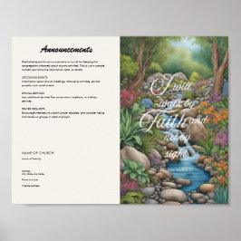 教会の公報 ポスター