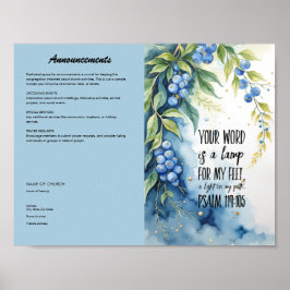 教会の公報 ポスター