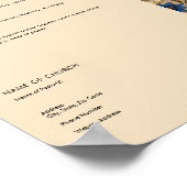 教会の公報 ポスター (角)