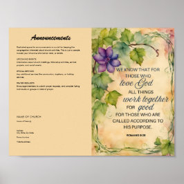 教会の公報 ポスター