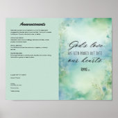 教会の公報 ポスター (正面)