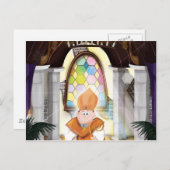 教会の司祭 ポストカード (正面/裏面)