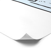 教会の合唱団の歌のポスター ポスター (角)