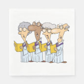 教会の合唱団ナプキンス スタンダードランチョンナプキン (正面)