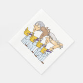 教会の合唱団ナプキンス スタンダードランチョンナプキン (角)