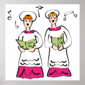 教会の合唱団 ポスター (正面)