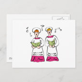 教会の合唱団 ポストカード (正面/裏面)