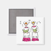 教会の合唱団 マグネット (正面/裏面)