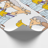 教会の合唱団 ラッピングペーパー