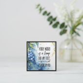 教会の名刺のアウトリーチ スクエア名刺 (スタンド正面)