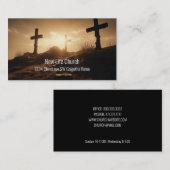 教会の名刺 名刺 (正面/裏面)