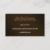 教会の名刺 名刺 (裏面)