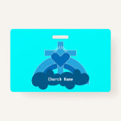 教会の団体とクラブのコーヒーマグ広場 バッジ (正面)