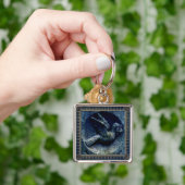 教会の墓地の鳥 キーホルダー (手)