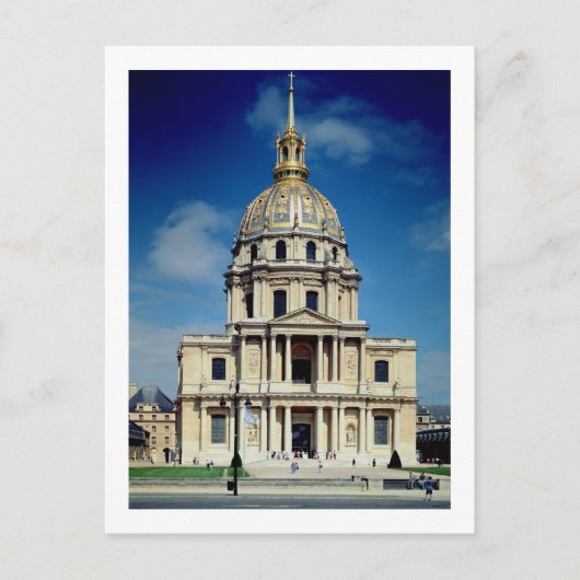 教会の外観、1676年に始まった(写真) ポストカード (正面)