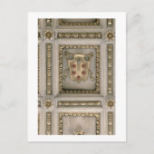 教会の天井裏からのメディチ家の紋章 ポストカード (正面)