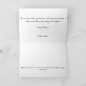 教会の女性 シーズンカード (内部)