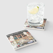 教会の姉妹都市ルーイーサチャーチアトランタ ストーンコースター (横)