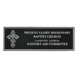 教会の委員会名タグ 名札