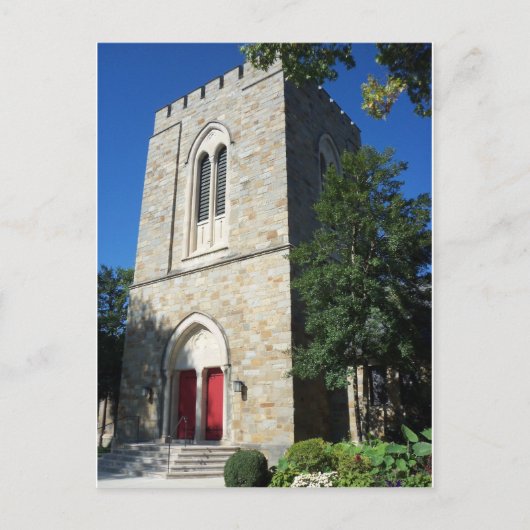 教会の尖塔 ポストカード (正面)