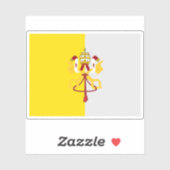 教会の州の国旗(1870) – ポルタピア シール (シート)