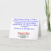 教会の急静か夜 シーズンカード (裏面)