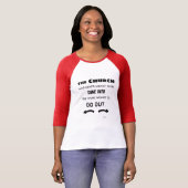 教会の感動的引用文はクリスチャンの外へ Tシャツ (正面フル)