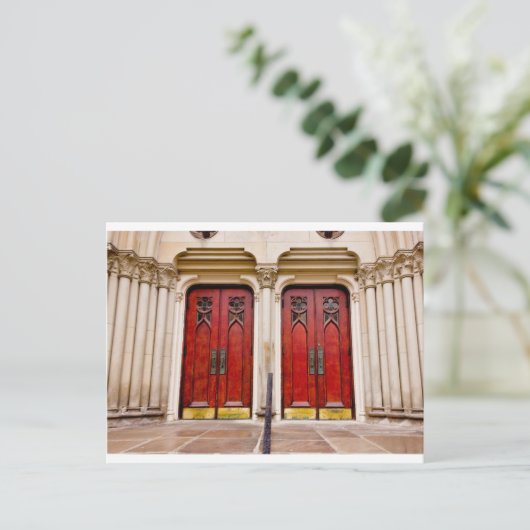 教会の扉 ポストカード (スタンド正面)