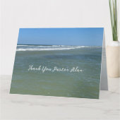 教会の指導者への感謝を伝えるグループカード サンキューカード (正面)