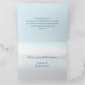 教会の指導者への感謝を伝えるグループカード サンキューカード (内部)