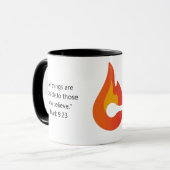 教会の挑戦すべての事が可能である マグカップ (正面左)