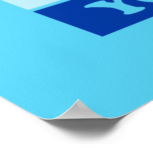 教会の挨拶のサイン – 会えて良い ポスター (角)