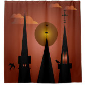 教会の支持者 シャワーカーテン (正面)