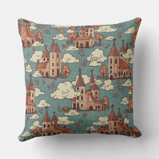 教会の枕 クッション (裏面)